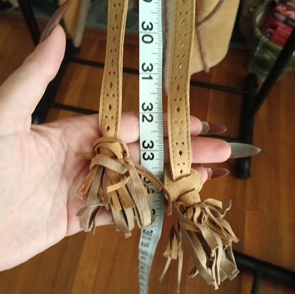 Ferayd Stylish Tan and Brown Coat - Picture 4 of 6